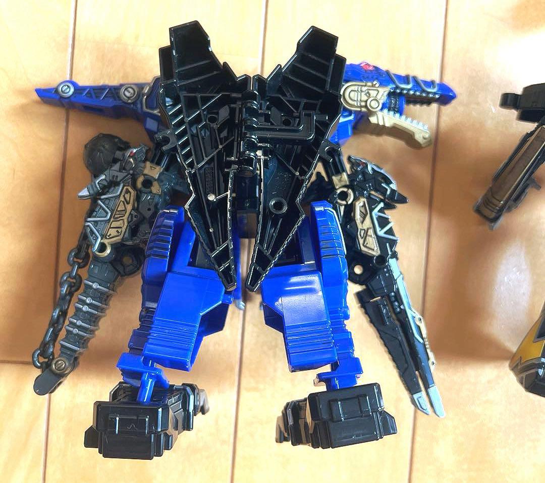 騎士竜戦隊リュウソウジャー＆トバスピノ＆プテライデンオー　ミニプラ（塗装あり）