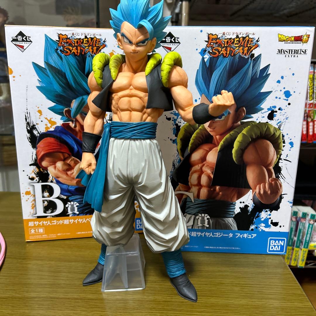 ドラゴンボールフィギュア　extreme saiyan ベジット　ゴジータ