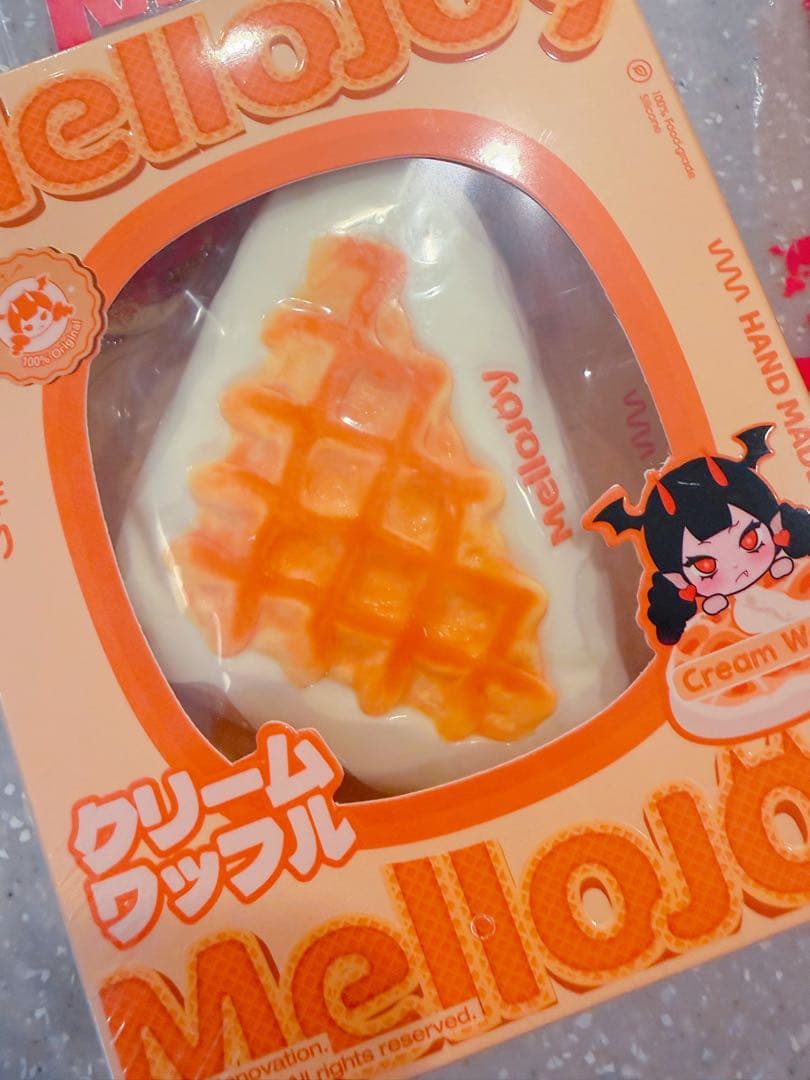 MelloJoy メロジョイ　クリームワッフル シュリンク付き　2個セット