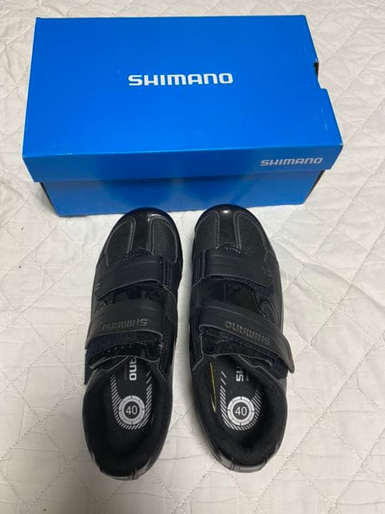 シマノ ビンディングシューズ　SH-R065L　25.2cm　3穴