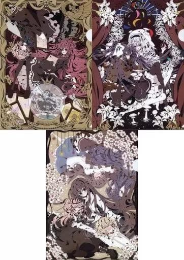 クリアファイル3種セット サクラノ刻 ファーストファンブックセット　枕　ケロQ