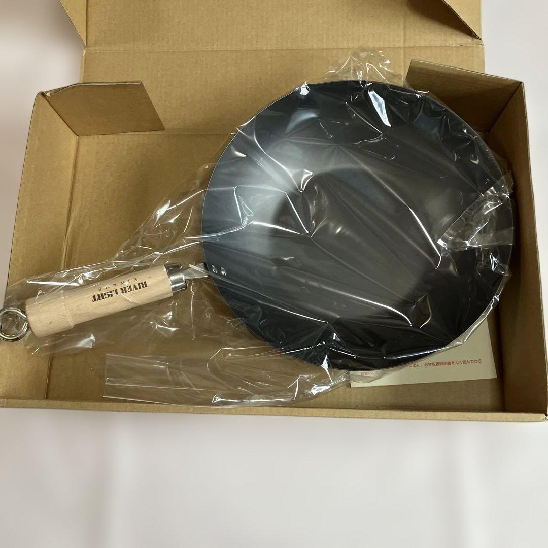 【新品】炒め鍋 30cm 鉄 日本製 リバーライト 極　②