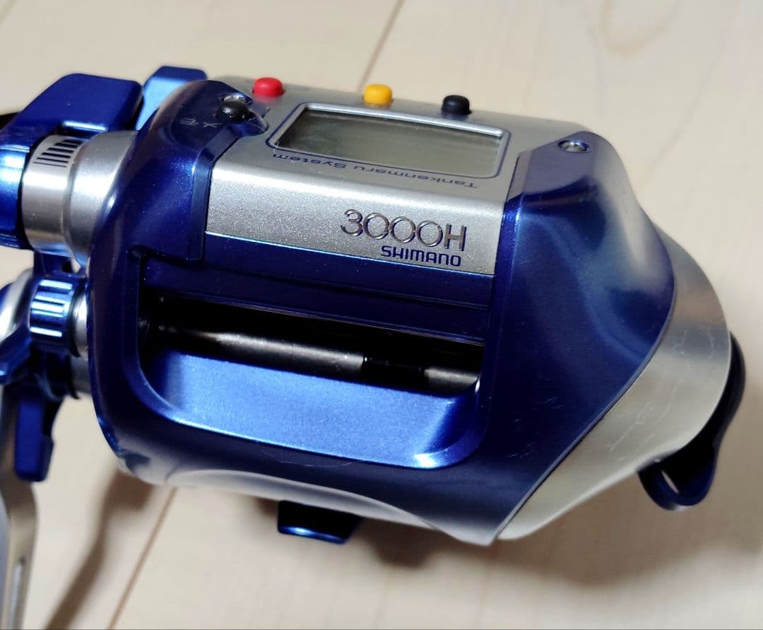 シマノ電動リール電動丸3000H超美品オーバーホールメンテナンス済み