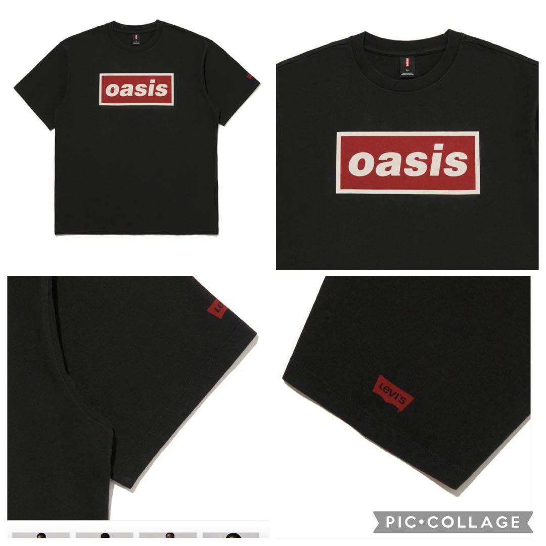 【希少】リーバイス　オアシス　Tシャツ ブラック　メンズL 新品未使用