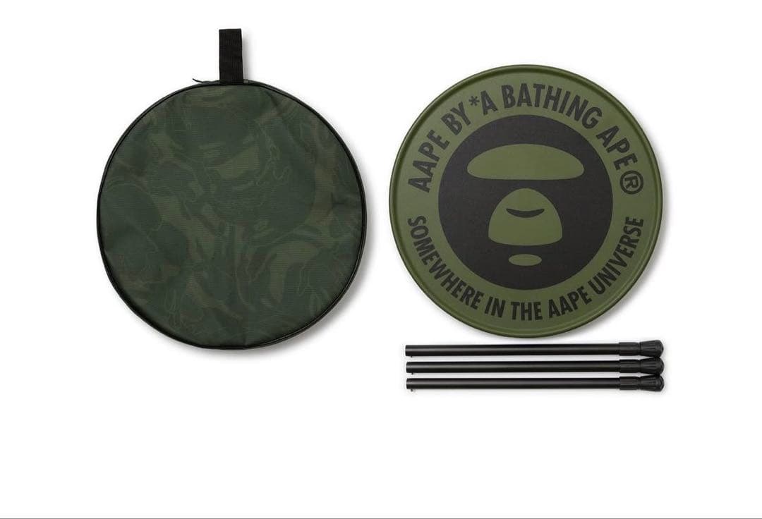 AAPE アウトドアテーブル BAPE 新品 限定 非売品キャンプ ミリタリー