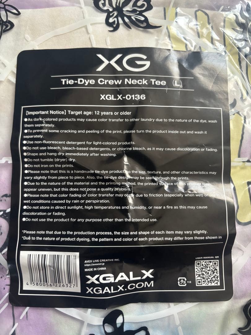 ⭐︎美品⭐︎ XG PRODUCTS 3 タイダイTシャツ Lサイズ