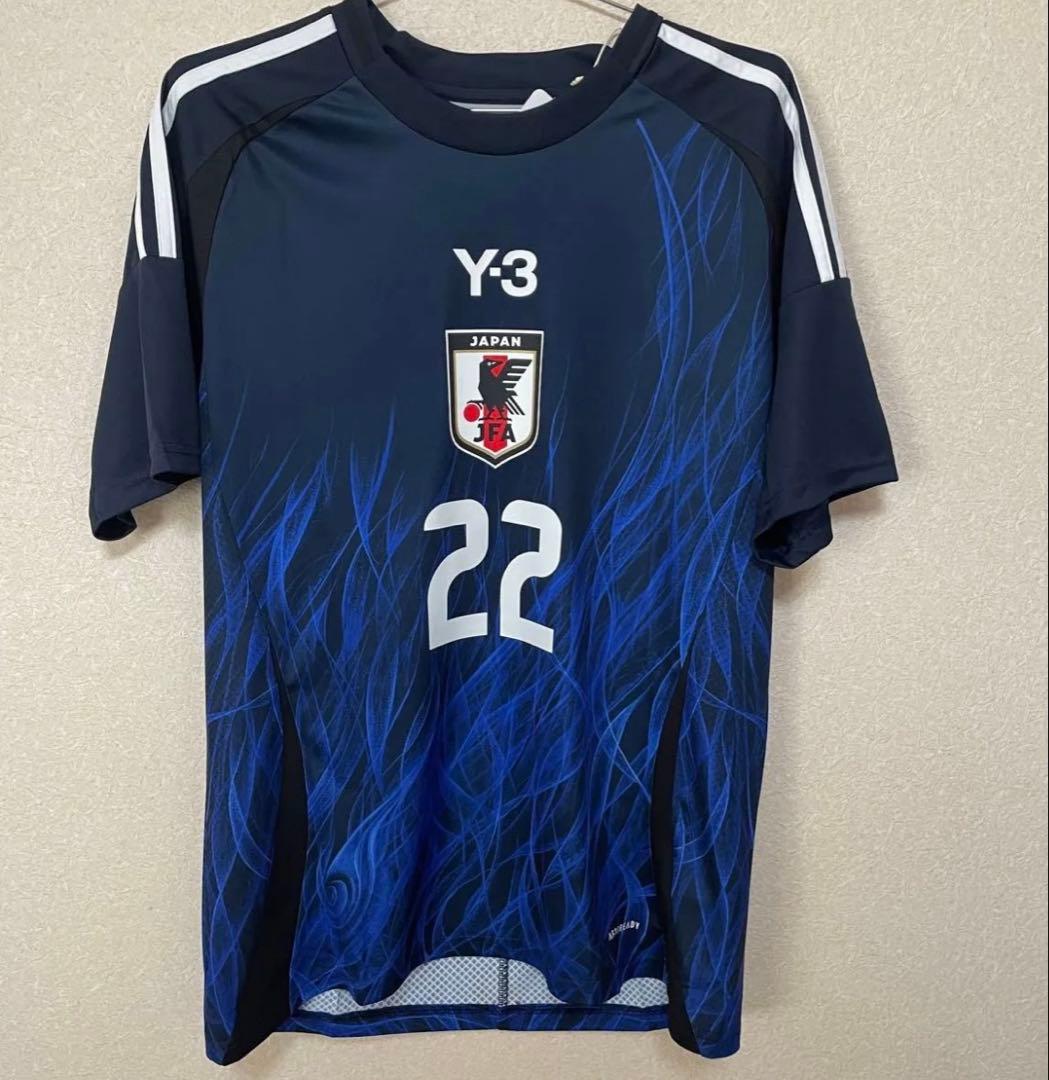 【正規品】冨安健洋 22 Y-3 日本代表 XL タグ付 オフィシャルプリント