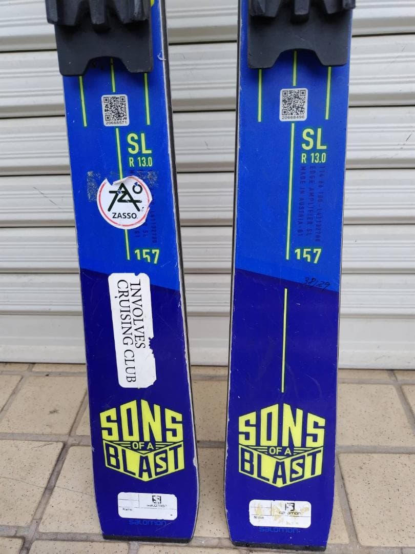 SALOMON S/RACE PRO SL 157cm スキー板/ビンディング付