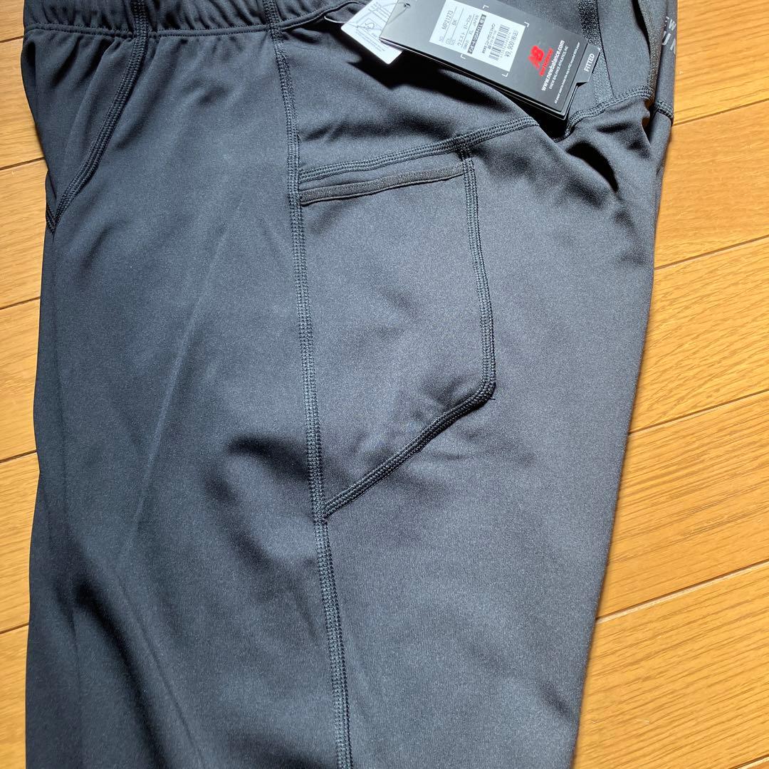 New Balance ブラックタイツ速乾性