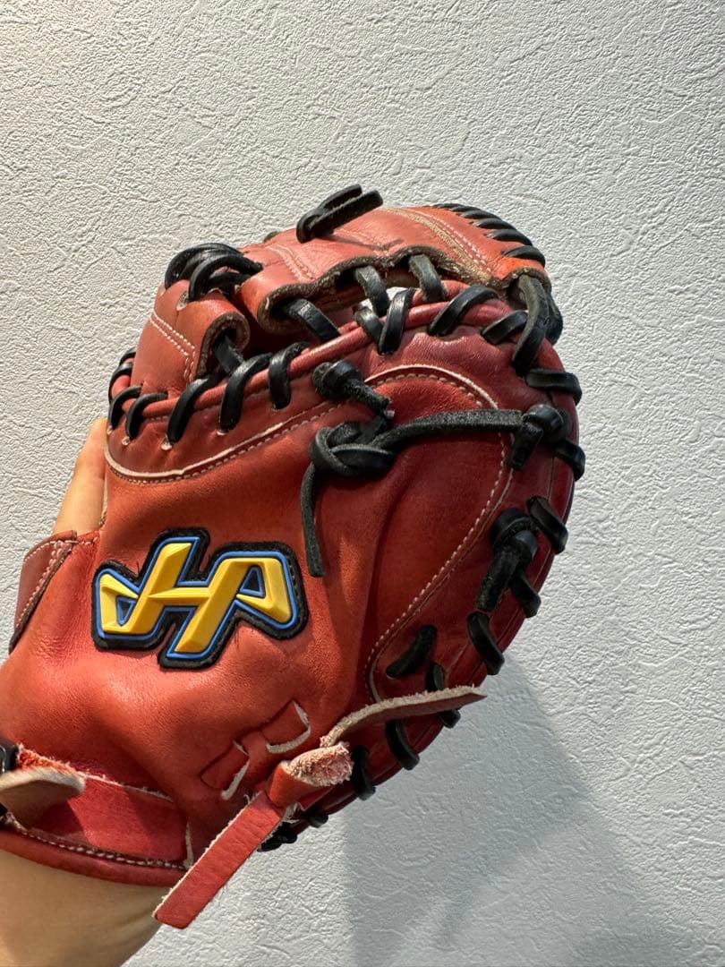 少年軟式 キャッチャーミット 子供 ジュニア ハタケヤマ TH-JM8RU