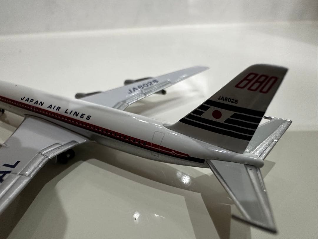 エアロクラシックス製日本航空CV-880 1/400スケールダイキャストモデル