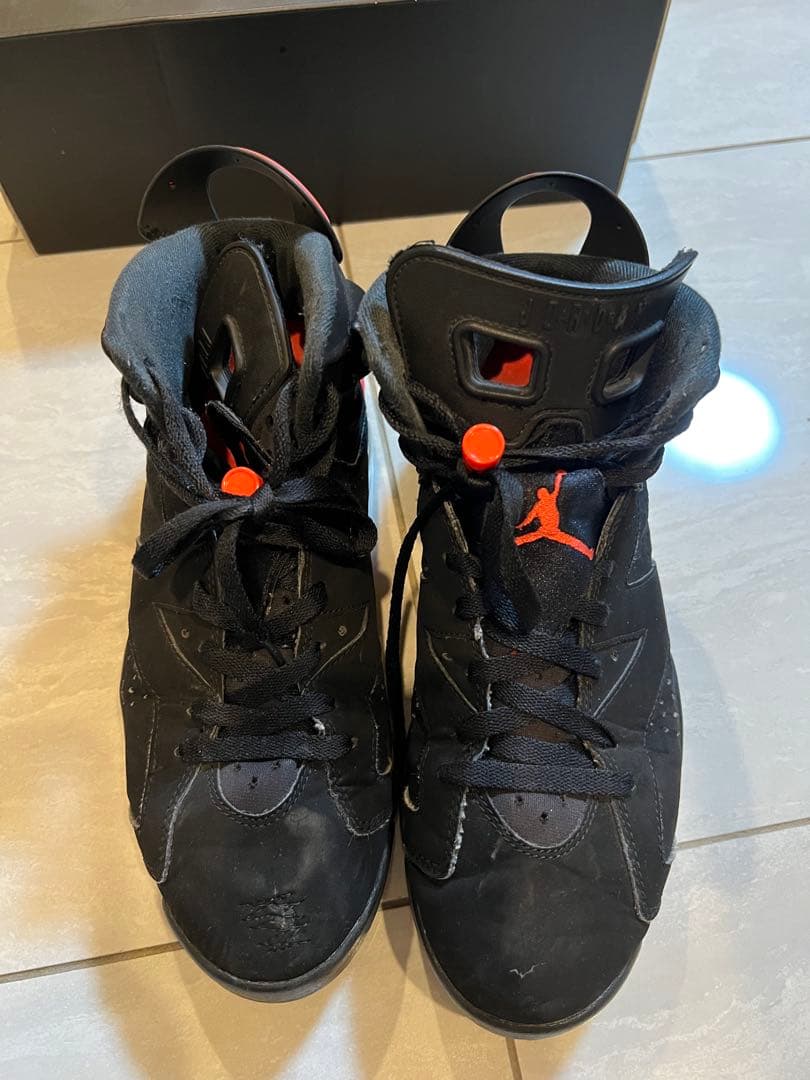Nike Air Jordan 6 ブラック/オレンジ