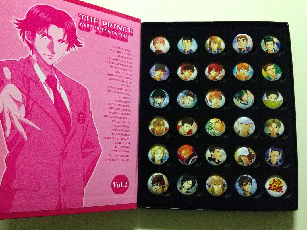 テニスの王子様 テニプリ ダブルスの 王子様 特典 缶バッジ セット
