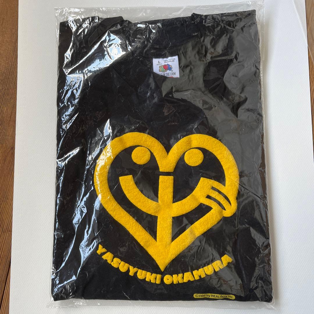 岡村靖幸　新品未開封ツアーTシャツ&サイン入り下敷き　その他2点