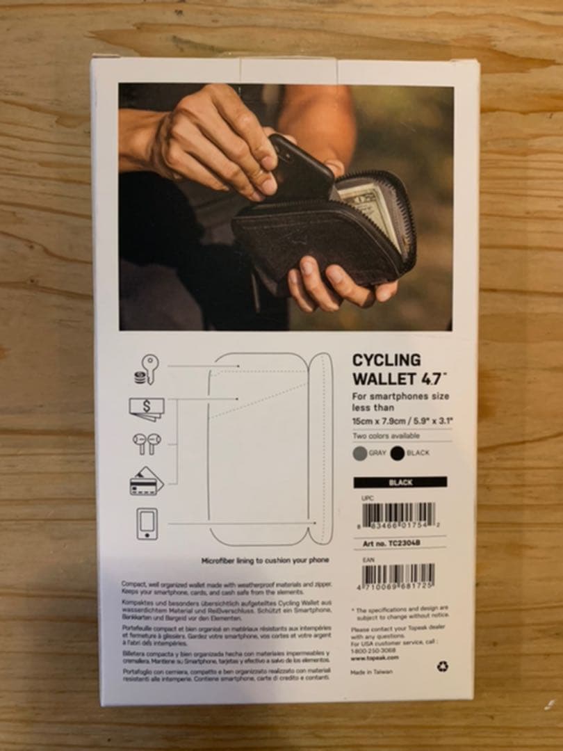 パーツ TOPEAK cycling wallet 4.7