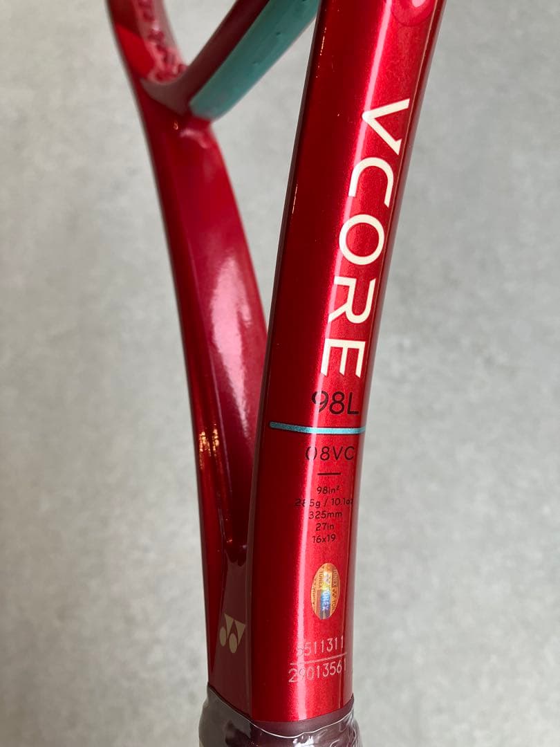 【新品】YONEX VCORE 98L 285g G2 2026モデル