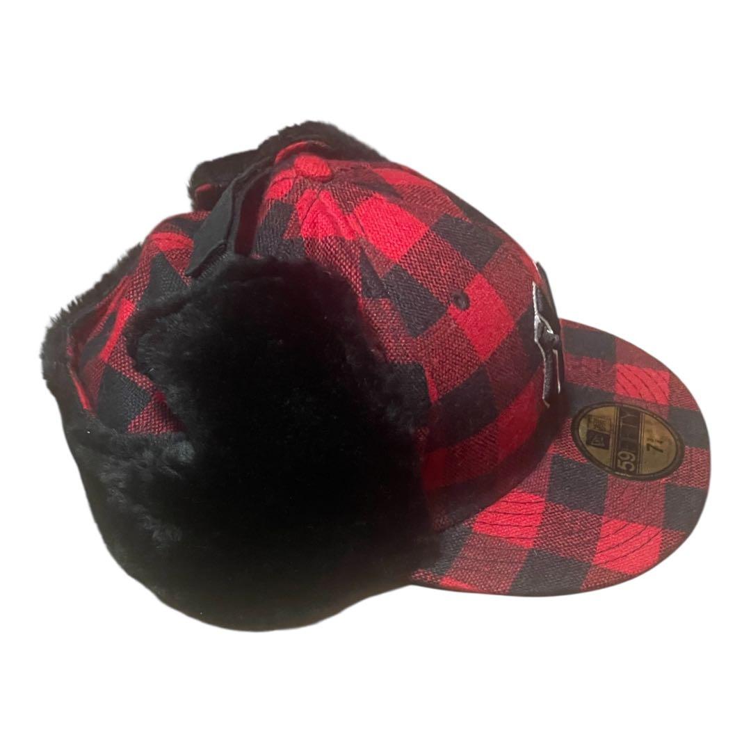 New Era 59FIFTY チェック キャップ NY サイズ7 3/4美品