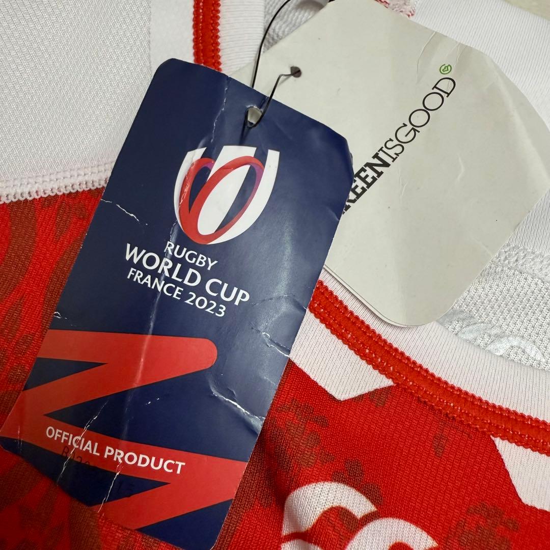 【新品】ラグビーワールドカップ 日本代表 ユニフォーム 五郎丸歩選手サイン入り