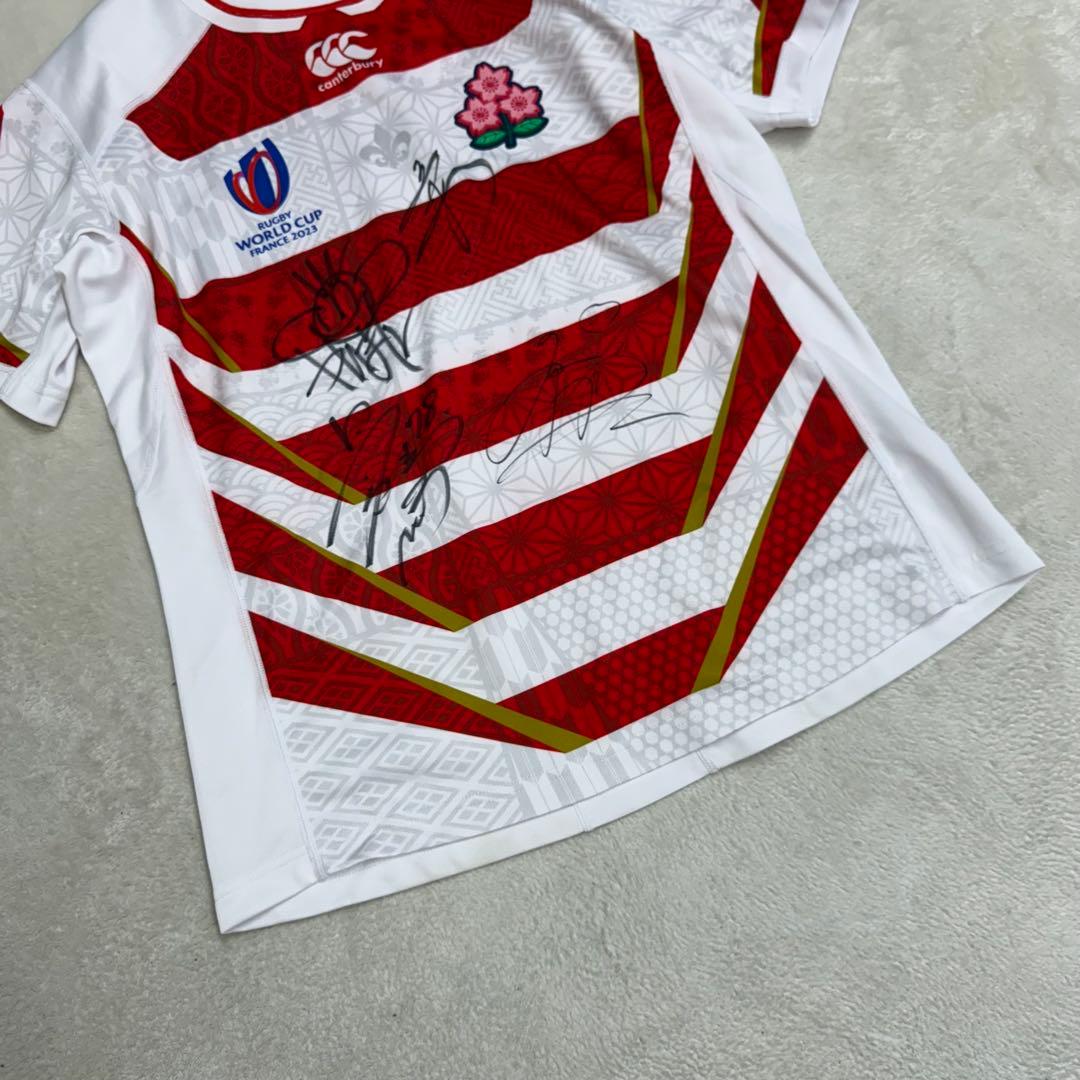【新品】ラグビーワールドカップ 日本代表 ユニフォーム 五郎丸歩選手サイン入り