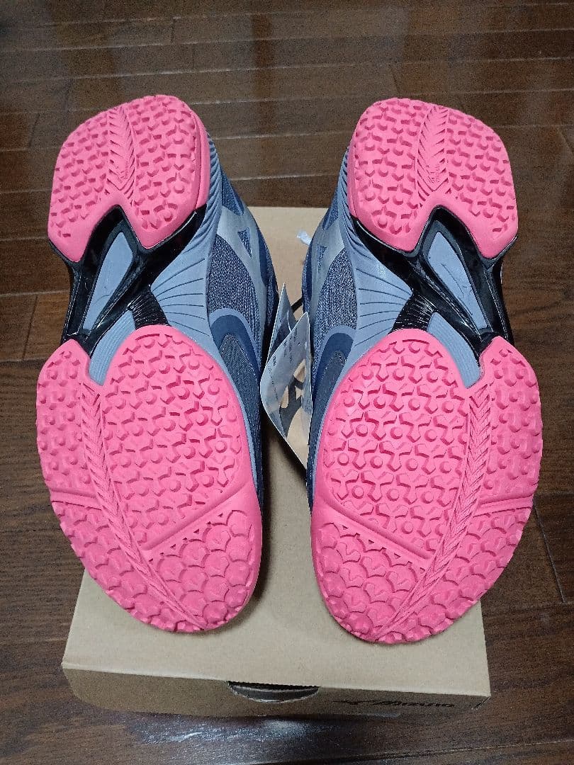【新品 未使用】22.5cm MIZUNO(ミズノ) ウエーブエクシード6 OC