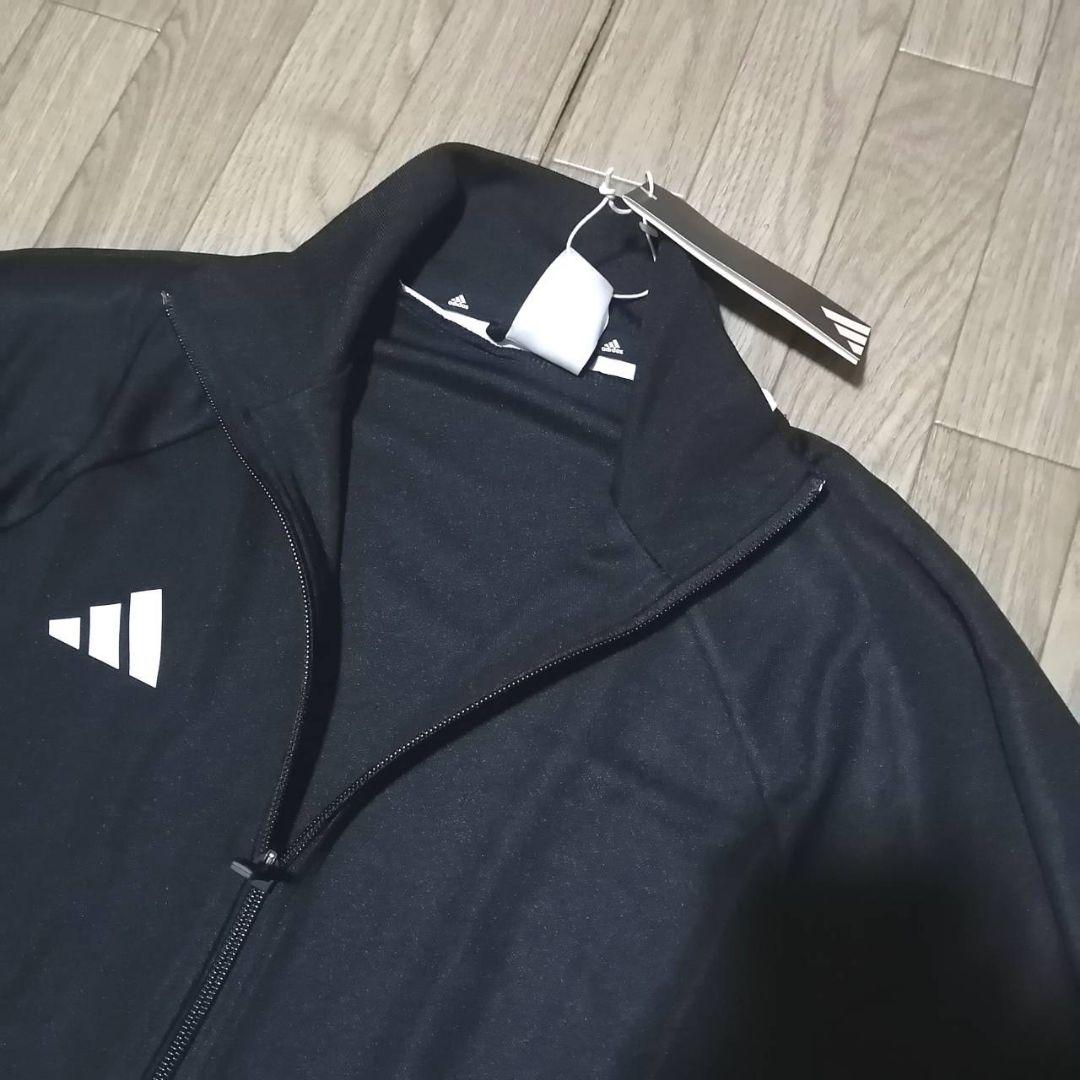 【残りわずか】新品　adidas ジャージ上下セット L ブラック　黒