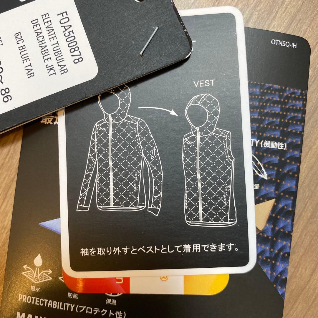 美品今期物のオークリーダウンゴルフウエアー上下