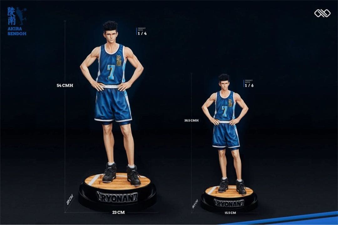 SLAM DUNK 仙道彰 1/6 ガレージキット ガレキ スタチュー③④