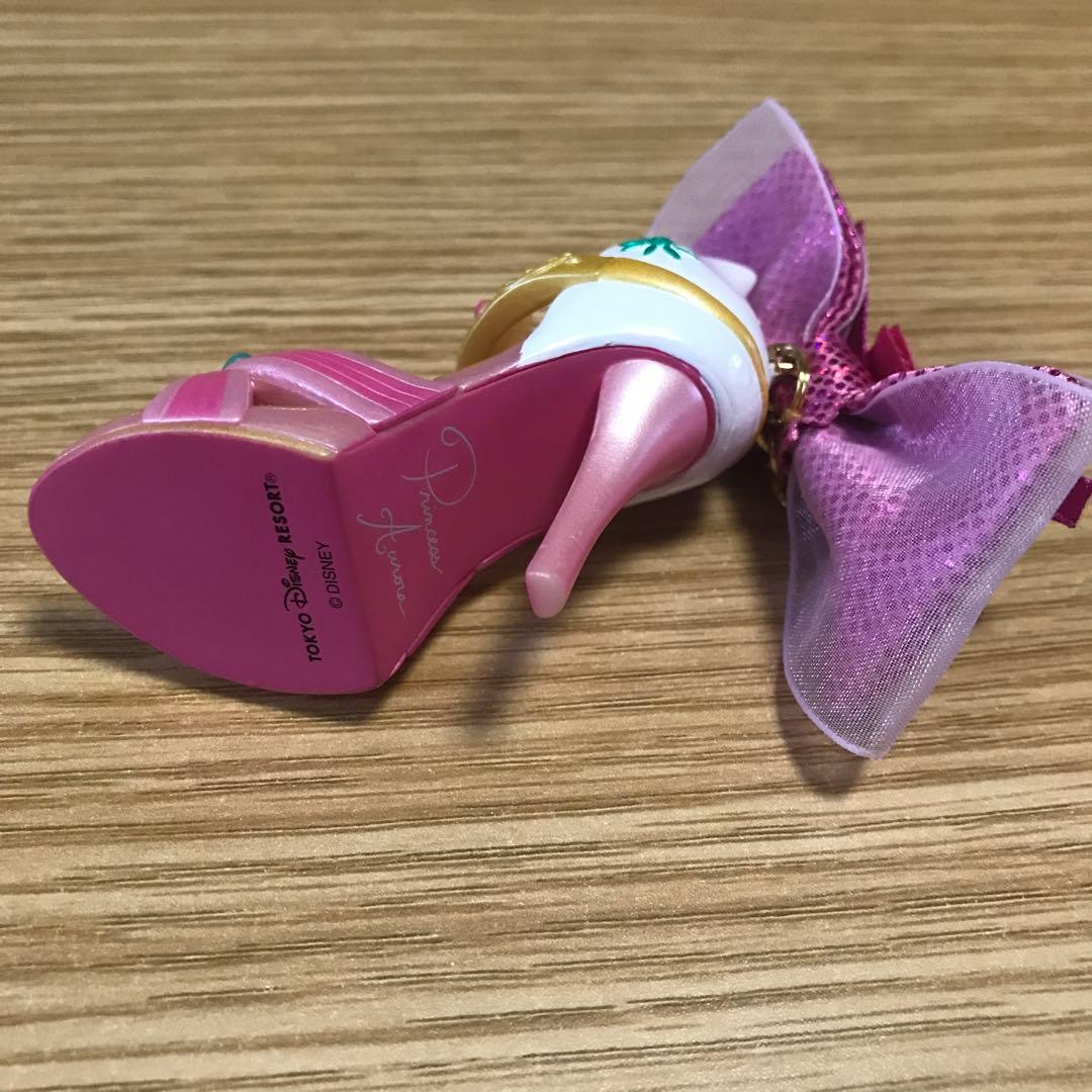 オーロラ姫 キーホルダー キーリング ディズニー プリンセス 靴