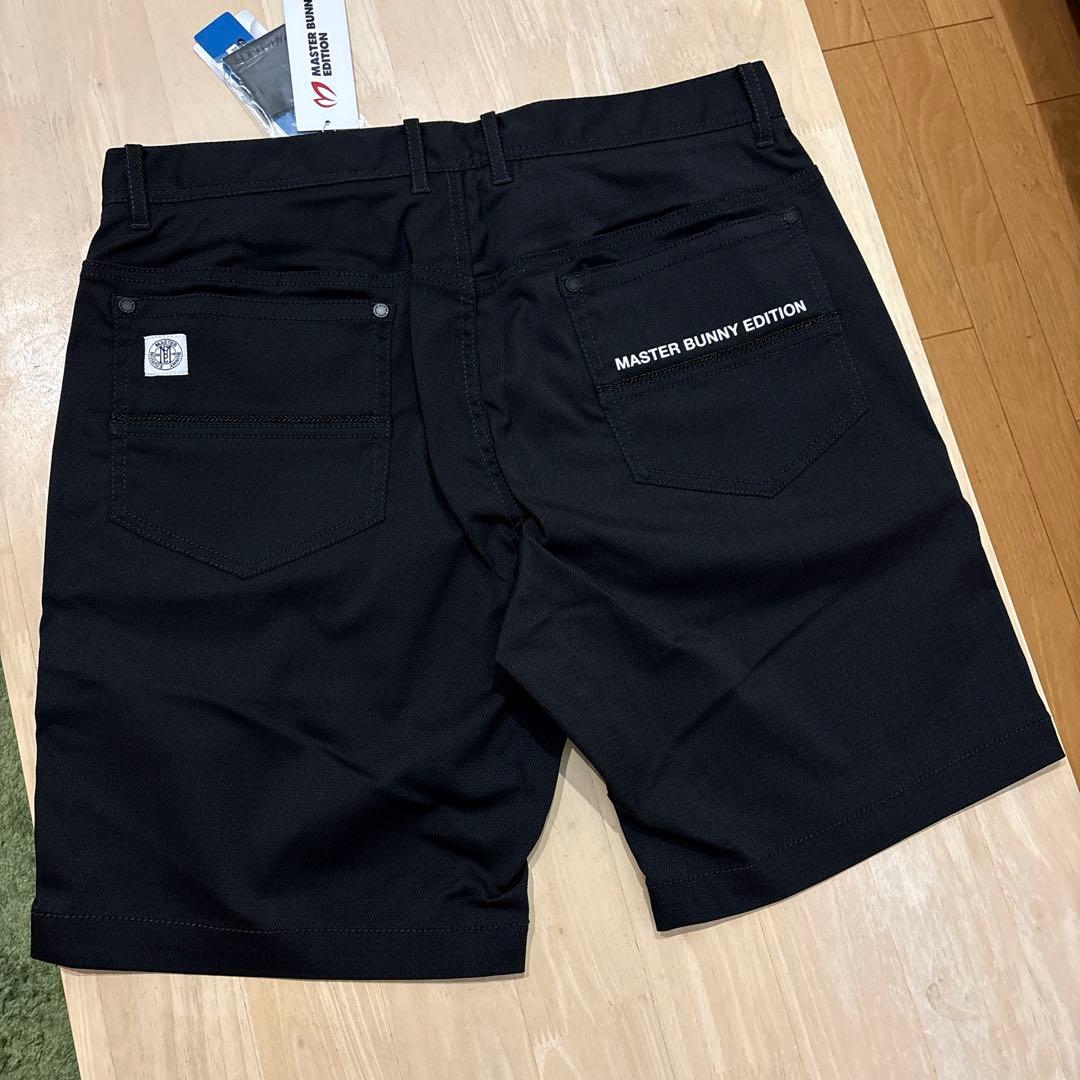 パーリーゲイツ☆新品 マスターバニー 撥水ドビークロスストレッチ ショートパンツ