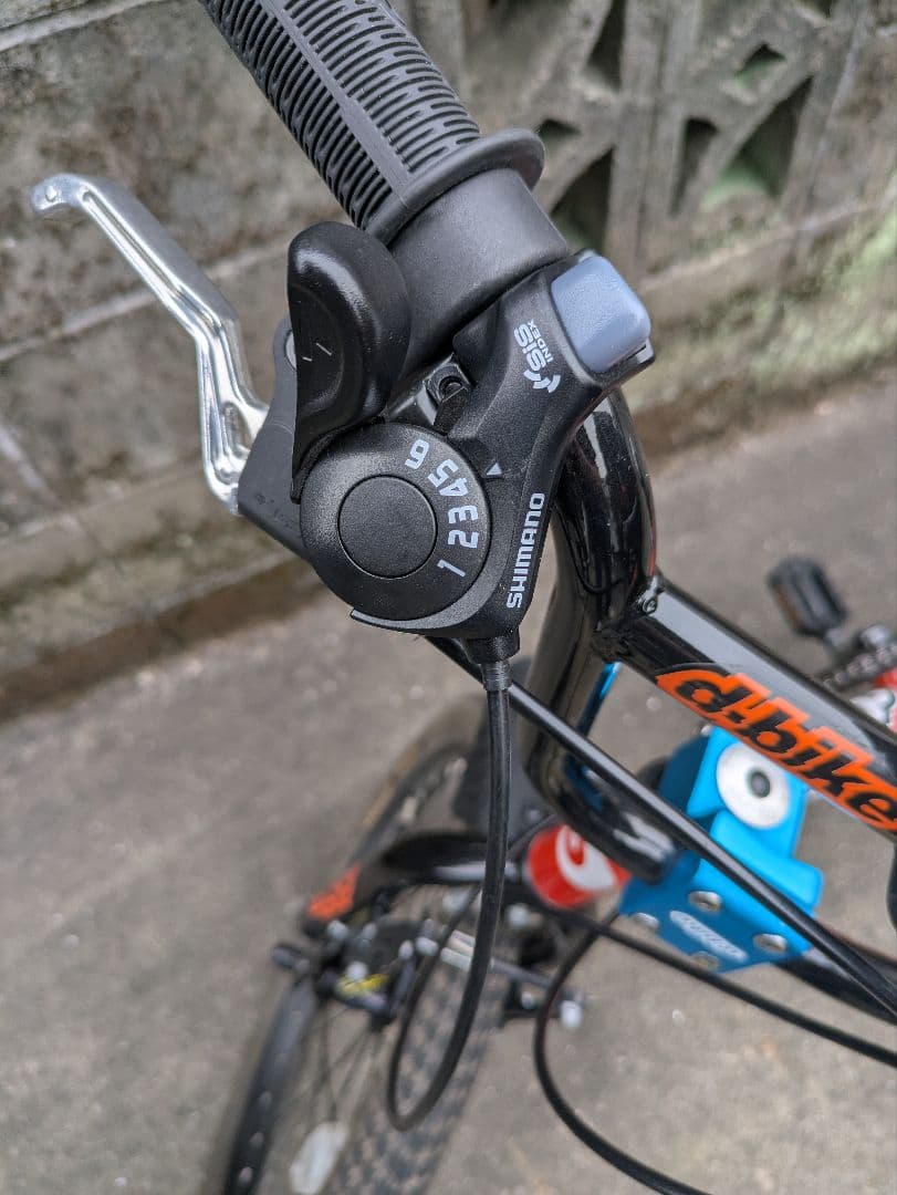 アイデス　dbike マウンテンバイク 20インチ オレンジ　ヘルメット付き