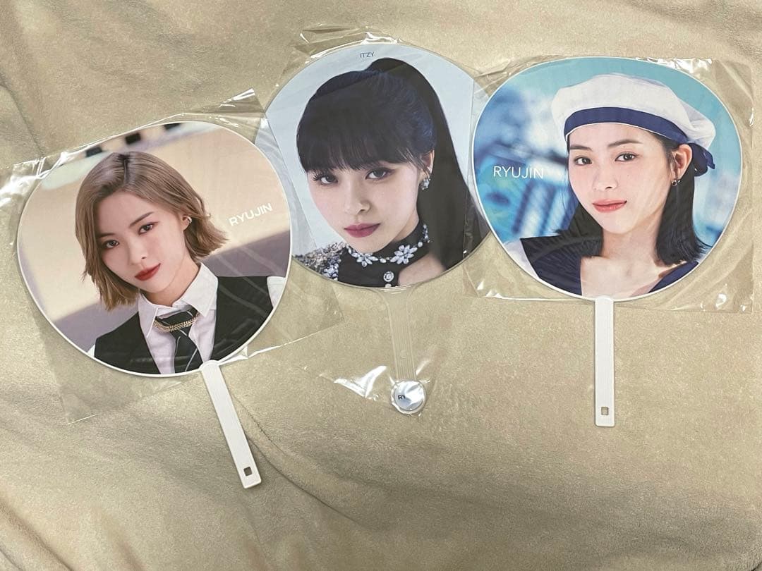 ITZY うちわ リュジン セット