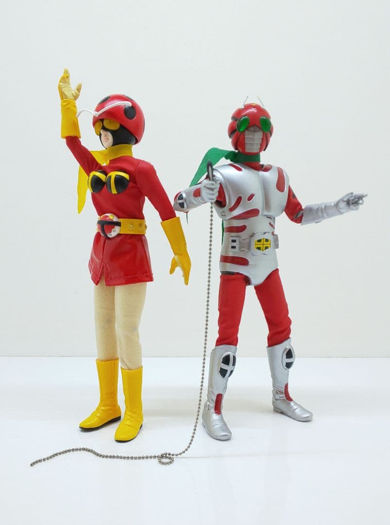 ✨19cm可動❗仮面ライダーストロンガー+タックル❣️★昭和/特撮/ZX☘️