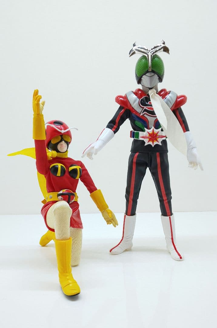 ✨19cm可動❗仮面ライダーストロンガー+タックル❣️★昭和/特撮/ZX☘️