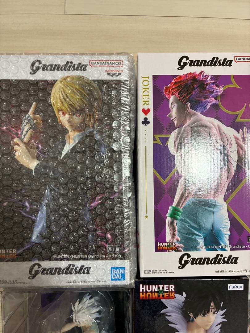 HUNTER×HUNTER フィギュア クリアポスター まとめ売り