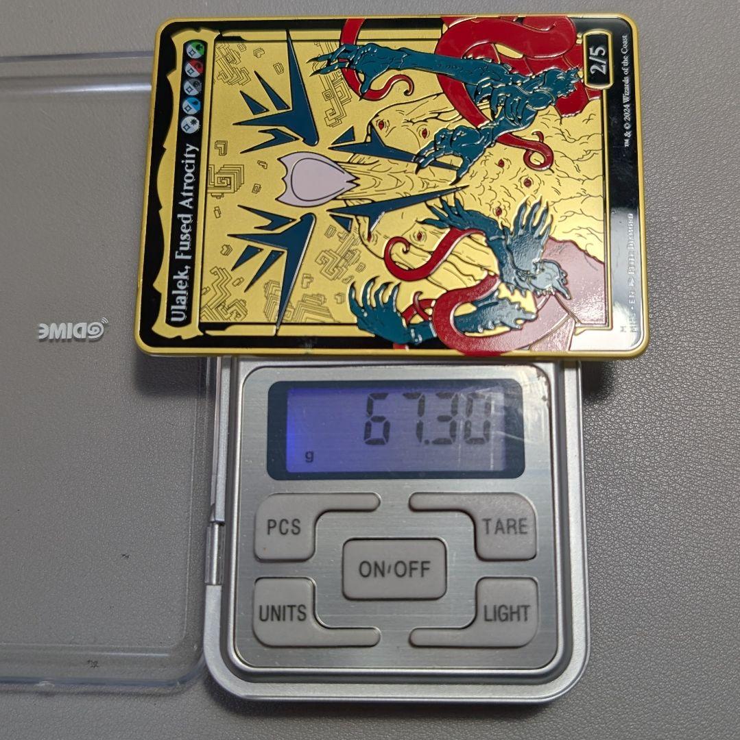 【未使用】MTG　Pinfinity　法務官の声、アトラクサ　提示用　金属製