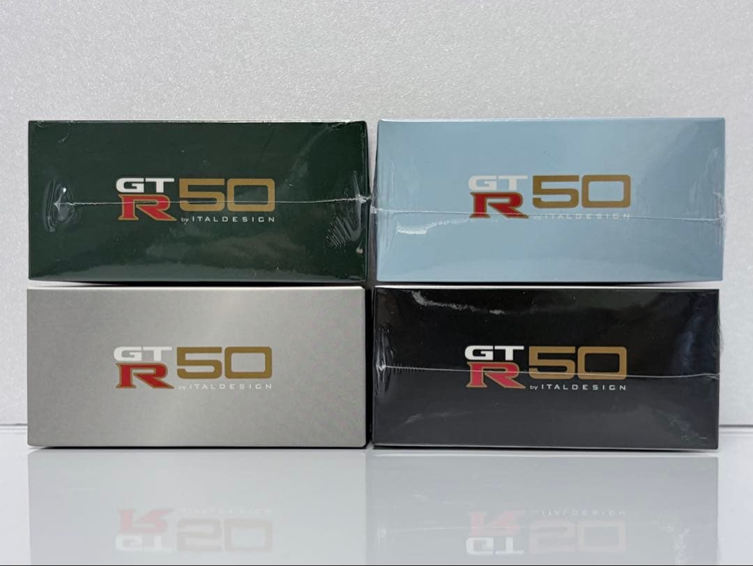 1/64 ERA CAR 日産 GT-R50 BYイタルデザイン 4台セット
