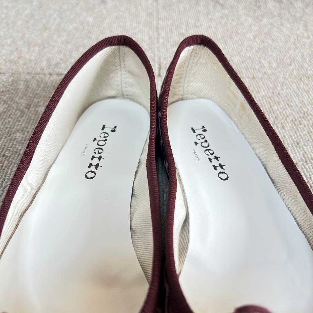 新品・未使用品✨レペット Repetto レオパード柄 バレエシューズ 37.5