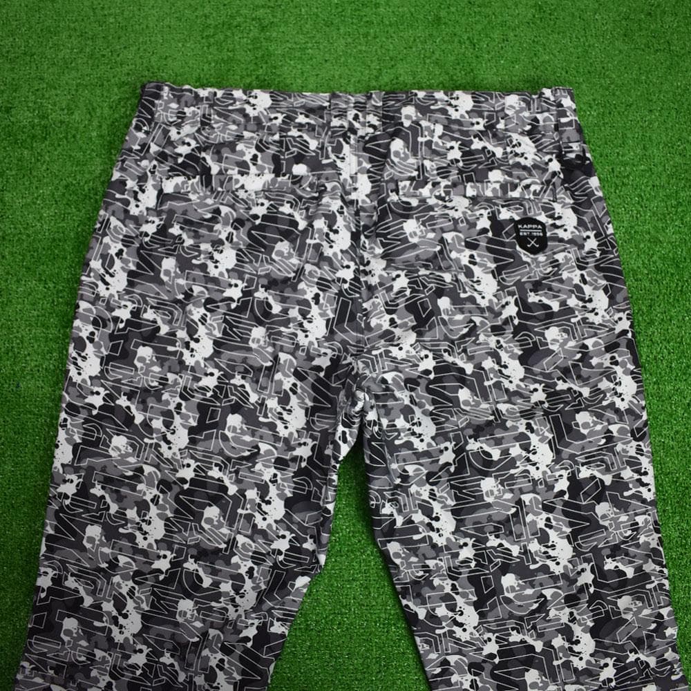Kappa/カッパ ゴルフパンツ【ブラックカモ/Ｌ82㎝】美品！