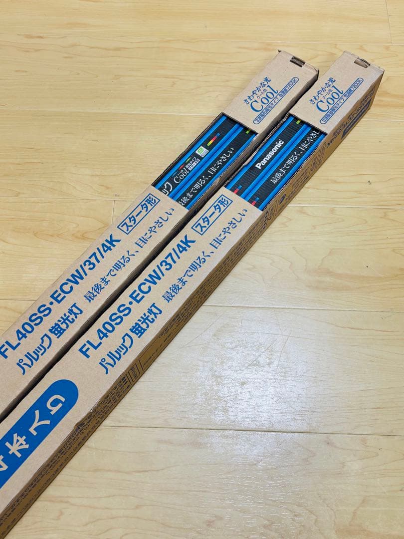 Panasonic FL40SS-ECW/37/4K 蛍光灯 4本セット 2箱