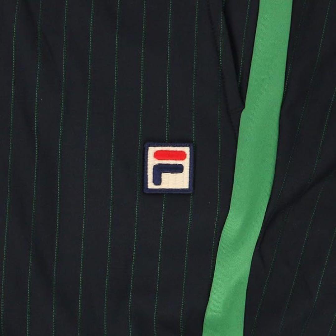 FILA フィラ テニスウェア ストレッチロングパンツVM5630黒メンズM新品