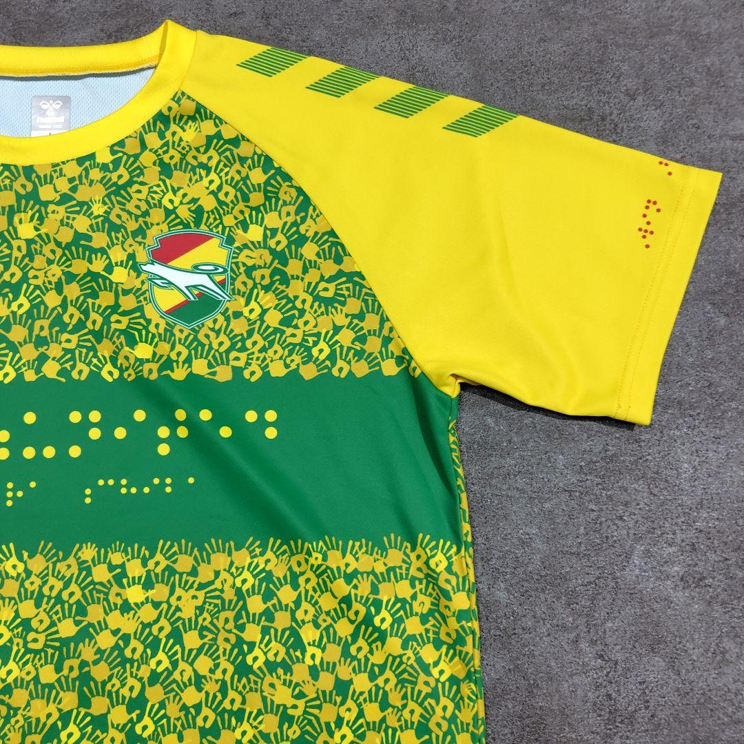 【限定品】ジェフユナイテッド千葉　hummel　点字シャツ　昇華転写