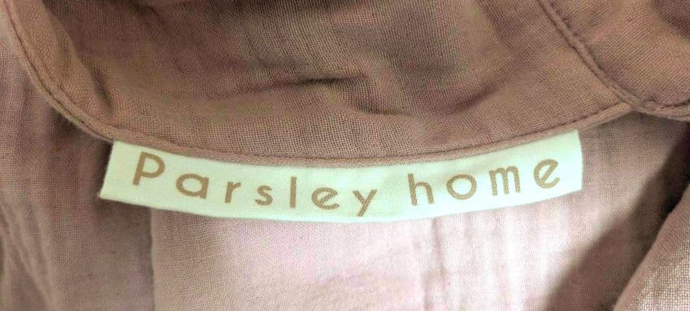 【タグ付新品】parsley 辻希美プロデュース コットンガーゼエプロン ピンク