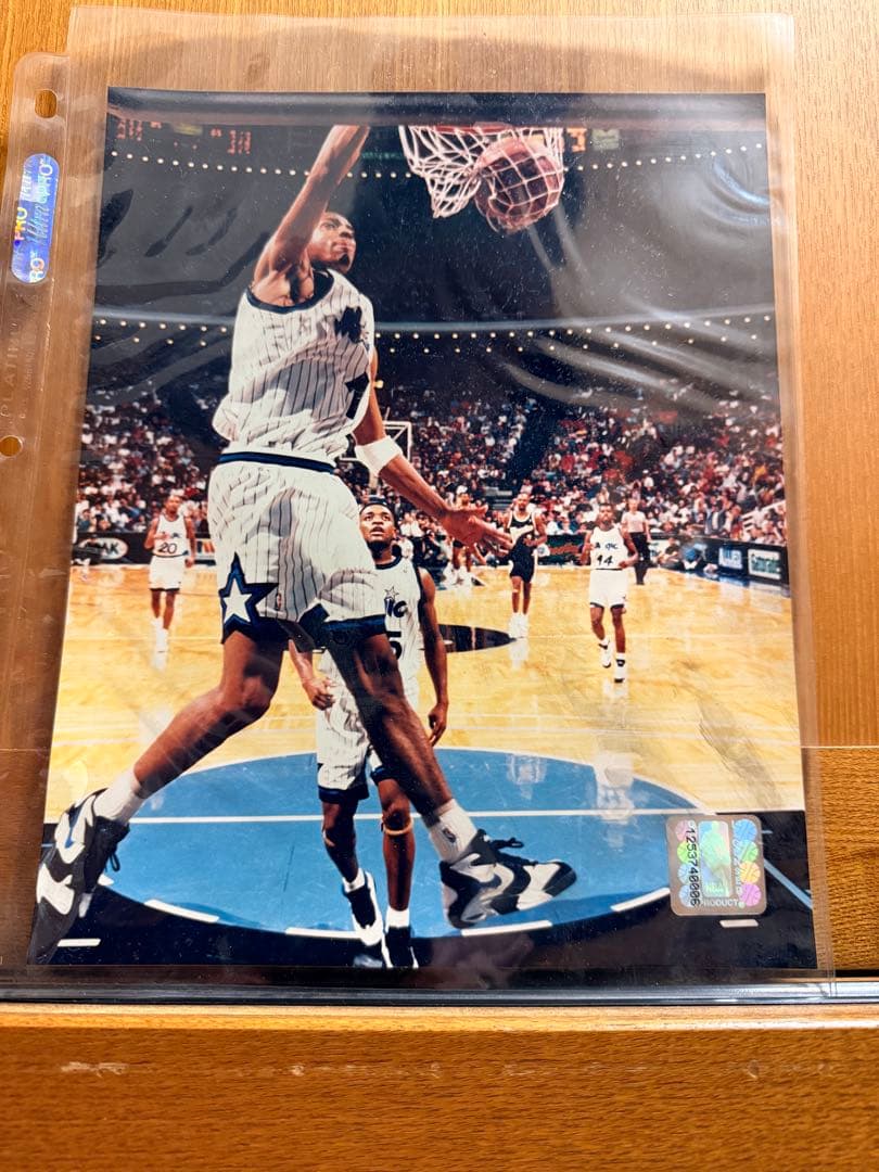【新品同様】NBA公式 8x10 コービー・ブライアント　ハーダウェイ！