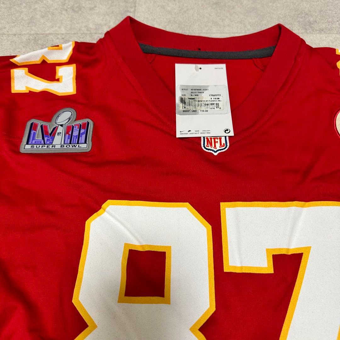 Kansas City Chiefs Kelce 87 ユニフォーム　キッズXL
