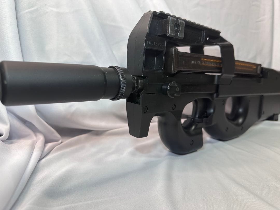 P90 箱なし 電動ガン ブラック 日本製 スタンダードマガジン