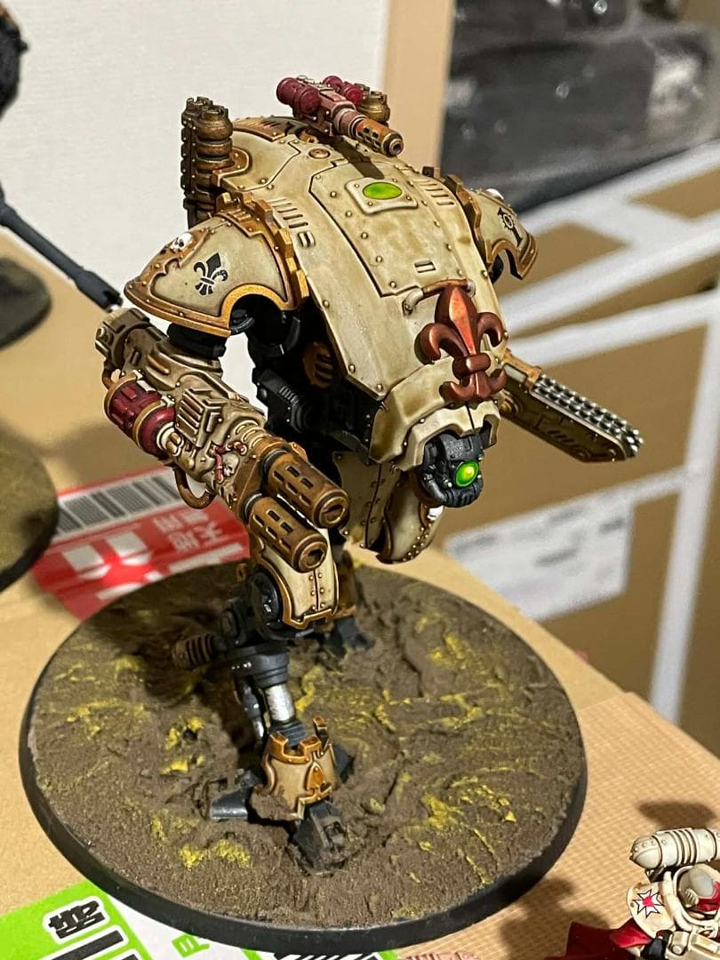 ウォーハンマー40K インペリアルナイト＋グレイファクス軍 塗装済