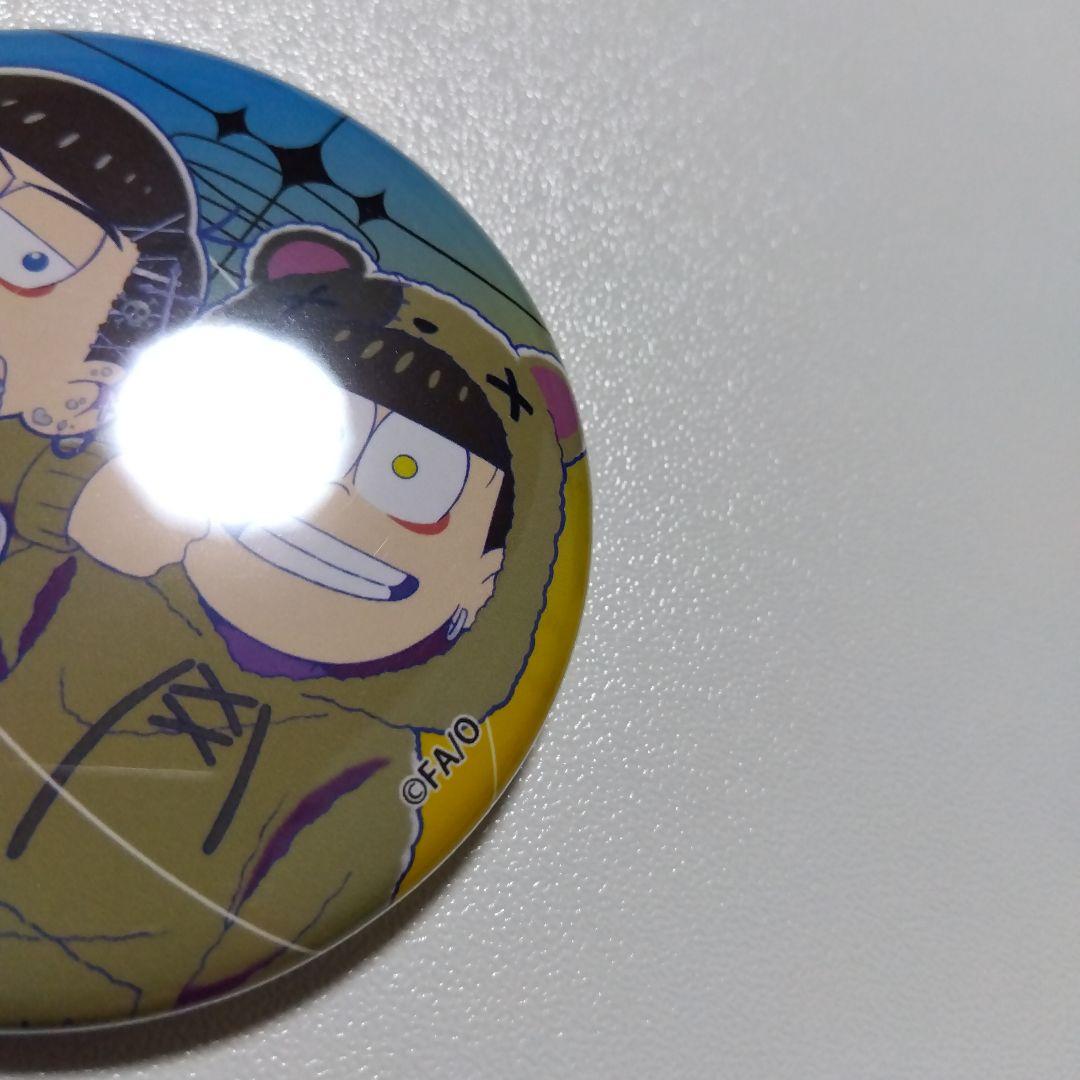 【おそ松さん】カラ松＆十四松 闇松さん THEキャラ マルイ 缶バッジ