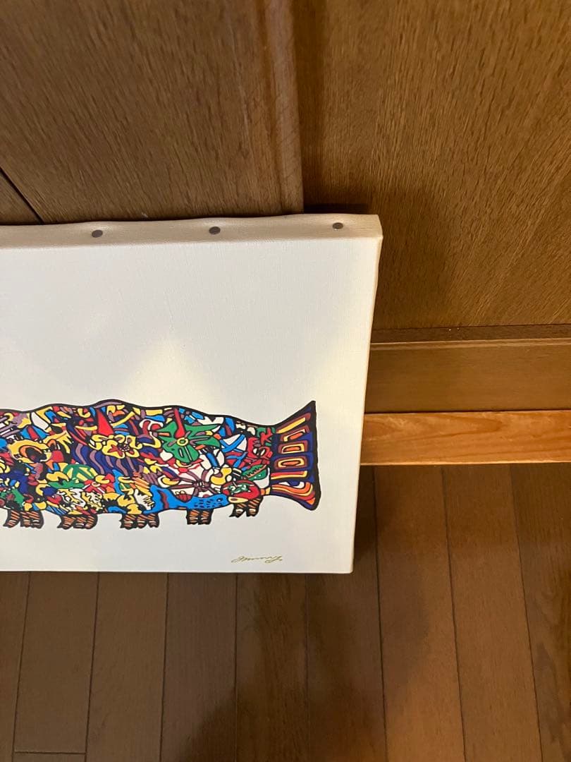 ジミー大西氏　油彩画　手描き作品