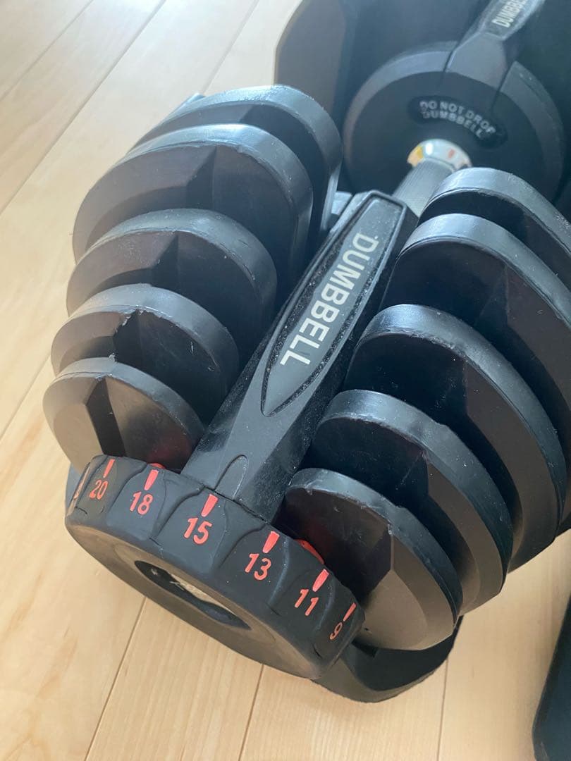 可変式ダンベル 5kg-40kg （4/2)