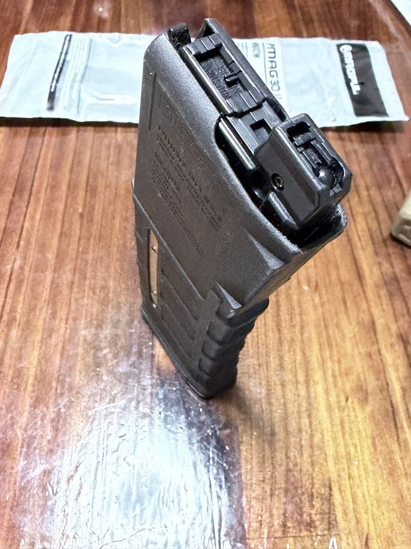 東京マルイ エボルト EVOLT用 マガジン PMAG 実物加工 外側のみ BK